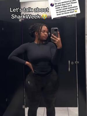 Replying to @Araweela 🍉 how to workout during shark week ! #lutealphase #pms #pmdd #pcos #GymTok #gaintok #fyp #notfinished😉 #midsizefitness #littlechangescreatebigchangesovertime #gymmotivation #gym #practicemakesprogress #5xaweek #consistency 