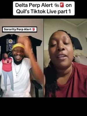 Delta Perp who was doing the Sticky challenge came on the live to say her point of view 😂🔺🐘 I went D1 in trolling 😂😂 Like/Comment FOR PART 2 #sorority #fraternity #deltas #redz #college #tiktoklive 