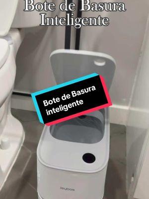 Joybos Smart Induction Save Space.  Bote de Basura Inteligente.  Este producto es muy funcional y Practico , te lo recomiendo.   #joybos #smartinduction #botedebasurainteligente #botedebasura #bañosdeaguasanta #casa #TikTokShop #regalodenavidad #productoespecial 