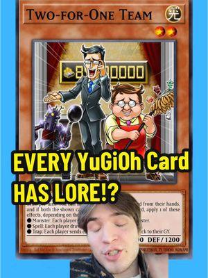 EVERY YuGiOh Card HAS LORE!? #yugiohstory #yugiohcardstory #yugiohtcg #yugiohanime #yugiohmasterduel 