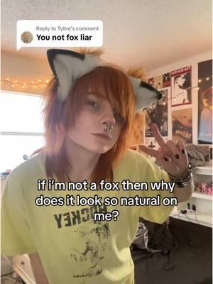 Replying to @Tyhre ive gotten so many comments the past few days telling me how foxlike i am >_< #furry #therian #kemonomimi #furryfandom #fox #foxboy #fantasticmrfox #scene #emo #scemo #sceneboy #emoboy #goth #punk #alt #grunge #fyp #fypシ #foryoupage #xyzbca 