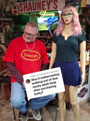 Replying to @drewks65 #theshauneyshow #mannequin #funny #emily #satire #kmart 