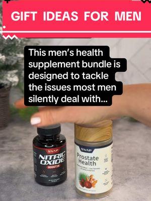 The best gift idea for the men in your life #tiktokshopholidayhaul #tiktokshopholidaydeals #giftideasforhim #mengiftsideas #creatorsearchinsights #supplements #menoftiktok #menshealth #resultsmayvary #wivesoftiktok 