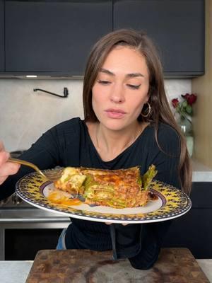 LASAGNA VERDE  🌿 INGREDIENTS For the spinach pasta dough -fresh spinach -Eggs -00’ flour For the Ragù  -Ground beef -Ground pork -Mortadella -Prosciutto -Celery -Onion -Carrot -Passata -Red wine -Beef stock -Salt and pepper For the Besciamella: -Butter -AP or 00’ flour -Whole milk -Nutmeg -Salt  For the Lasagna: -Layer:  bolognese, béchamel, parmigiano, and pasta sheets #cooking #lasagna #bologna #italianfood 