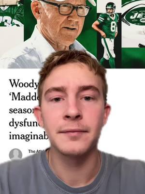 #greenscreen full piece is on The Athletic’s website #woodyjohnson #jets #newyorkjets #aaronrodgers #robertsaleh 