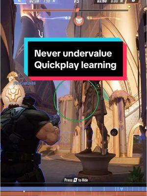 Never undervalue the necessity of quickplay #marvelrivals #marvel #gaming #gamingontikok #multiplayer #competitivegaming #overwatch 