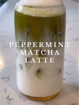 Peppermint Matcha Latte 🍵❣️🎄 @MUD\WTR  available at Target!  #mudwtrpartner #matcha #matchalatte #icedmatcha #homebarista #matchatok #matchalover #matchapowder #icedmatchalatte #matcharecipe #aesthetic #satysfying 