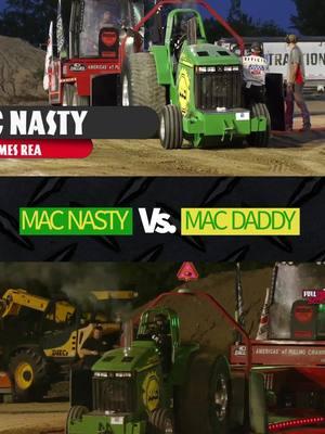 MAC Nasty VS MAC Daddy!! #prostock #tractorpulling #versusbattle