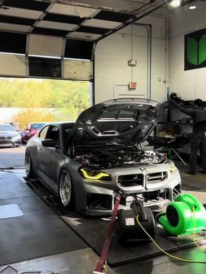 740whp Individual G87 M2 #bmw #m2 #g87m2 #cartok #bbs #bbslm #carsoftiktok #partsscore #dyno #viralcars #slammed 