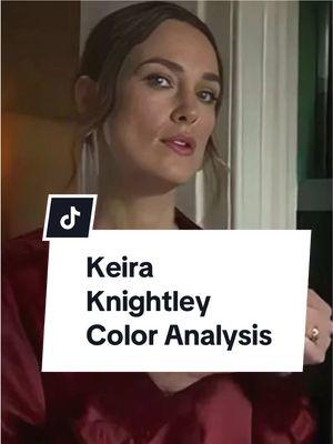 Keira Knightley absolutely stunned in her color palette in black doves 🙌🏻👏🏻🍁 #keiraknightley #blackdoves #coloranalysis #undertone 