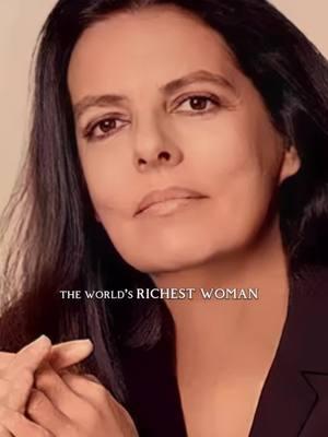 The richest woman you’ve never heard of—Françoise Bettencourt-Meyers. • • • #Wealth #Billionaire #FrançoiseBettencourtMeyers #RichestWoman #LOréal #HiddenWealth #BusinessEmpire #PowerfulWomen #Luxury #Success #Entrepreneurship #NetWorth #fyp #fypシ #foryoupage 