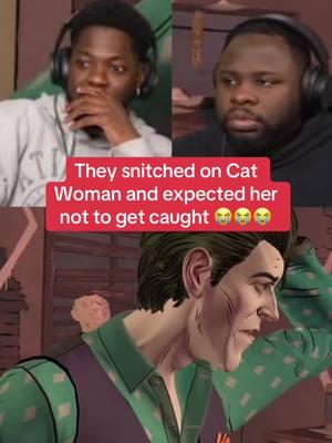 How df cat woman even get caught 😭😭 #markphillips #rdcleland #batmantelltale #catwoman #funnymoments #viral #fyppppppppppppppppppppppp 