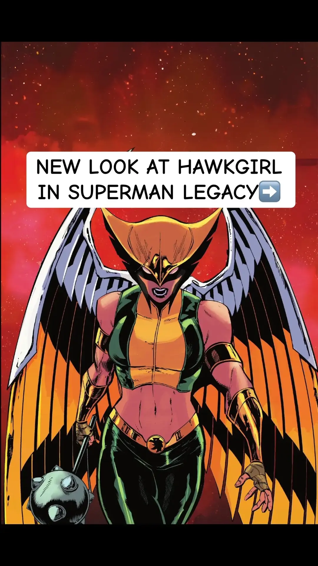 #hawkgirl #supermanlegacy #supermanlegacymovie #superman #supermanedit #jamesgunn #jamesgunndc #jamesgunnsuperman #dc #dccomics #dcuniverse #dctok #dctiktok #dcfyp #comics #comictok #nerdtok 