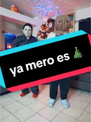 Banda ya falta poco para Navidad 🎄 #mexicanmichaelmyers #samelnaranjito #navidad #esperaunpocounpoquitomas #baile 