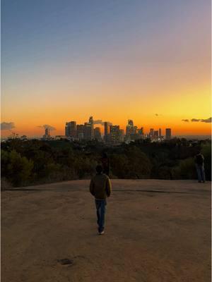 nothing better #fyp #dtla #sunset 