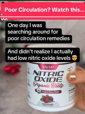 I hated struggling with poor circulation and gave myself the gift of heart health 🙏 #circulation #poorcirculation #cardiovascular #hearthealth #health #bloodpressure #over40 #holistichealth #naturalhealth #herbalsupplements #tiktokshopholidayhaul #tiktokshopholidaydeals  #creatorsearchinsights #resultsmayvary #notmedicaladvice 