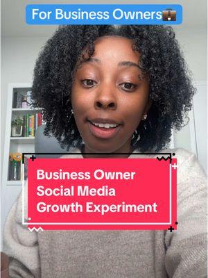 Social media growth experiment for business owners!! Care to join me and @Mindset & Milestones For Kids ? 👀 #socialmediaforsmallbusiness #socialmediamarketing #growingontiktok #howtogrowontiktok #howtogrowoninstagram 