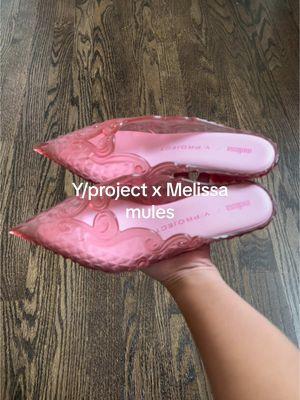 the cinderella shoes of my dreams 🩰 #yproject #melissa #mules #pointedtoes #cinderellashoes 