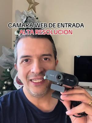 Camara web para conectar a tu pc esta es la solucion, conectate en reuniones en linea con esta webcam #webcam #camaraweb #altaresolucion #hd #fullhd #tecnologia #windows #mac 