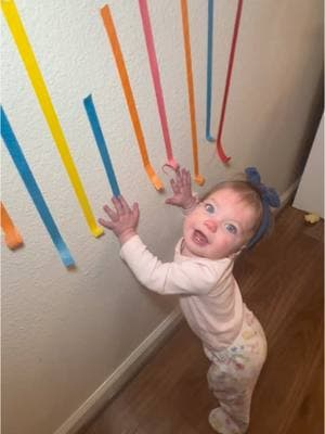 so cheap and easy!💗💗promotes your baby’s fine motor skills, sensory experience, and standing and pulling up 🥰 #babyactivities #diybabyactivities #babystanding #babypullingup #babyfinemotor #babysensory #babysensoryactivities #babyfinemotorskills #diymom #easybabyactivities #cheapbabyactivities #momsofbabies #babydevelopment #babylife #momlife 