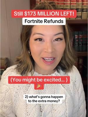 Surprise if you filed already… and still time to file now 🙌🏻 #fortnite #refund #settlement #gamer #fortniteclips #fortnitemom #gamers 