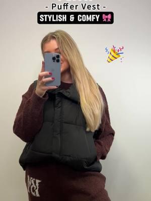 Check out this adorable puffer jacket🥳🥳#puffit #PufferSeason #tiktokholidays #winterfashion #gogg #pufferjacket #winterjacket #winteroutfit #waterrepellent #perfectday #puffervest #brandselect #falloutfits #merrychristmas #december #puffitusa #christmas #perfectdays #tiktokholidayhaul 