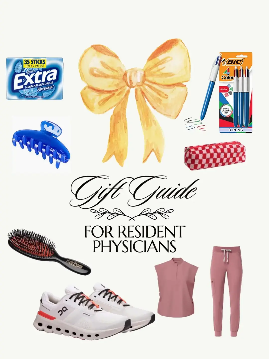 here’s everything i absolutely recommend for anyone in medical school or residency! these are practical items that will be used daily while working in the hospital or studying at home.  @Aritzia @On @wearfigs @Uniform Advantage @Mason Pearson @hydroflask @Summer Fridays @extragum  . #residency #residentdoctor #premedstudying #medicalstudent #premedlife #blackmedstudent #medschooladvice #medschool #residencylife #medicinegift #doctorgiftideas #medicalgiftsideas 