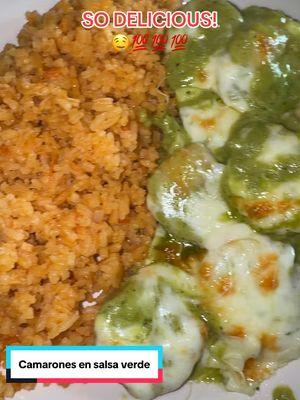 Hoy toco esta delicia! Mi sopa de arroz con camarones en mi salsa verde especial. Uff rico rico! Quien dijo yo?!🙋🏻‍♀️🤤 #fyp#camarones #DinnerIdeas #plateup #dinner #sopadearroz#comidamexicana #mexicanfood #fypシ #trending#mexicantiktok #contentcreator #creatorsearchinsights 