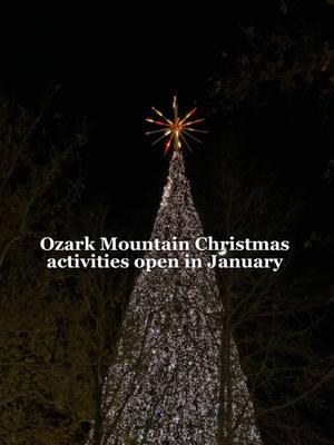 Did you know an Ozark Mountain Christmas goes through January 7? Check out everything we have going on the first week of January to keep the Christmas season going! #explorebranson #bransonmissouri #ozarkmountainchristmas #silverdollarcity #shepherdofthehills 