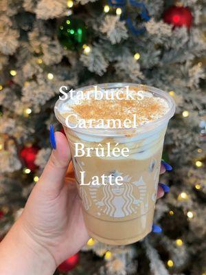 Replying to @Lizzy | SAHM & TT Shop Starbucks Caramel brûlée latte at home!  #starbucks #caramelbrulee #latte #homemade #coffeetok #starbucksathome #holidaydrinks  @Amber Alejandrez ⬅️recipe!! 