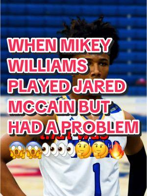 Mikey vs Jared Had A BIG PROBLEM 😱👀 Follow For More Hoops Stories!!🫡 #jaredmccain #mikeywilliams #highschoolbasketball #highlights #NBA #nbaplayers #viralclip #basketballplayer #wherearetheynow #california #allhailbball