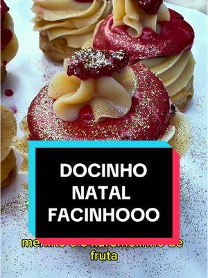 E essa opcao fofinha pra natal?? So pega as bulacha dus mininu  Postando de novo pq vcs falasam que o som tava baixo 😂 #cozinhando #natal #receita #sobremesa #sobremesanatal #gabiguedes #gabigg #viral #vaiprofycaramba 