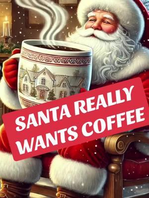 Santa Really Wants Coffee Stupid Easy Peppermint Mocha. . #mintmocha #peppermintmocha #mocha #starbucks #coffee #coffeesnob #coffeerecipes #recipes #Recipe #bustelo #instantcoffee #caffeine #coffeelover #barista #santaclaus #christmas #merrychristmas 