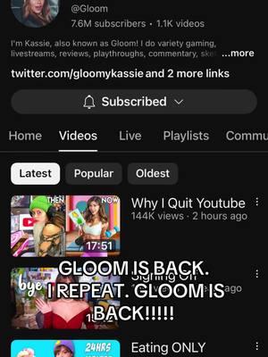 AAAAAAAAA #gloom #gloomyoutube #youtube #baalsb00bas 