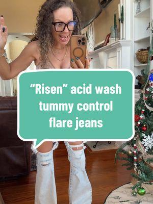 OH MY LANTA! These Risen Acid wash tummy control high rise jeans are TOP NOTCH!! #risenjeans #highrisejeans #jeans #highriseflarejeans #acidwashjeans #flarejeans #tummycontroljeans #womensfashion #tummycontrol #spotlightfinds #tiktokshopcreatorpicks #GiftGuide #TikTokShopHolidayHaul #TikTokShopBlackFriday #tiktokshopyearendsale @Dani Morgan’s Boutique 