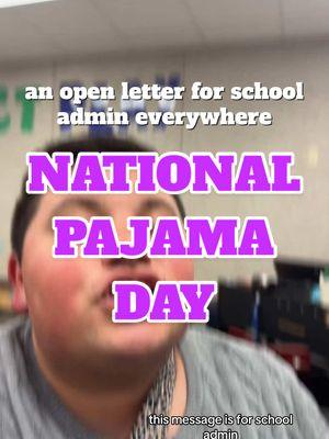 tomorrow is (unofficially) pajama day…. wear pajamas (at your own risk, I am not liable for your choices 🤣)  Send this to whoever needs to bear it, spread some holiday cheer ❤️ #pajamaday #teacherhottakes #pjday #elementaryeducators 