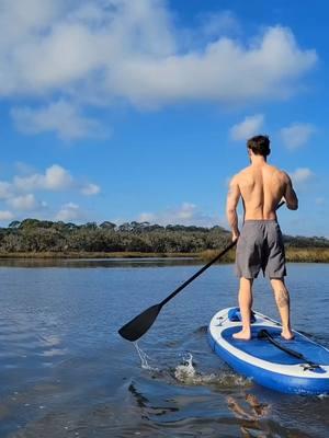 Nature therapy 👌👍 #paddleboarding #nature #waterways #intercoastalwaterway #floridaboy #adventuretime #standuppaddleboard 