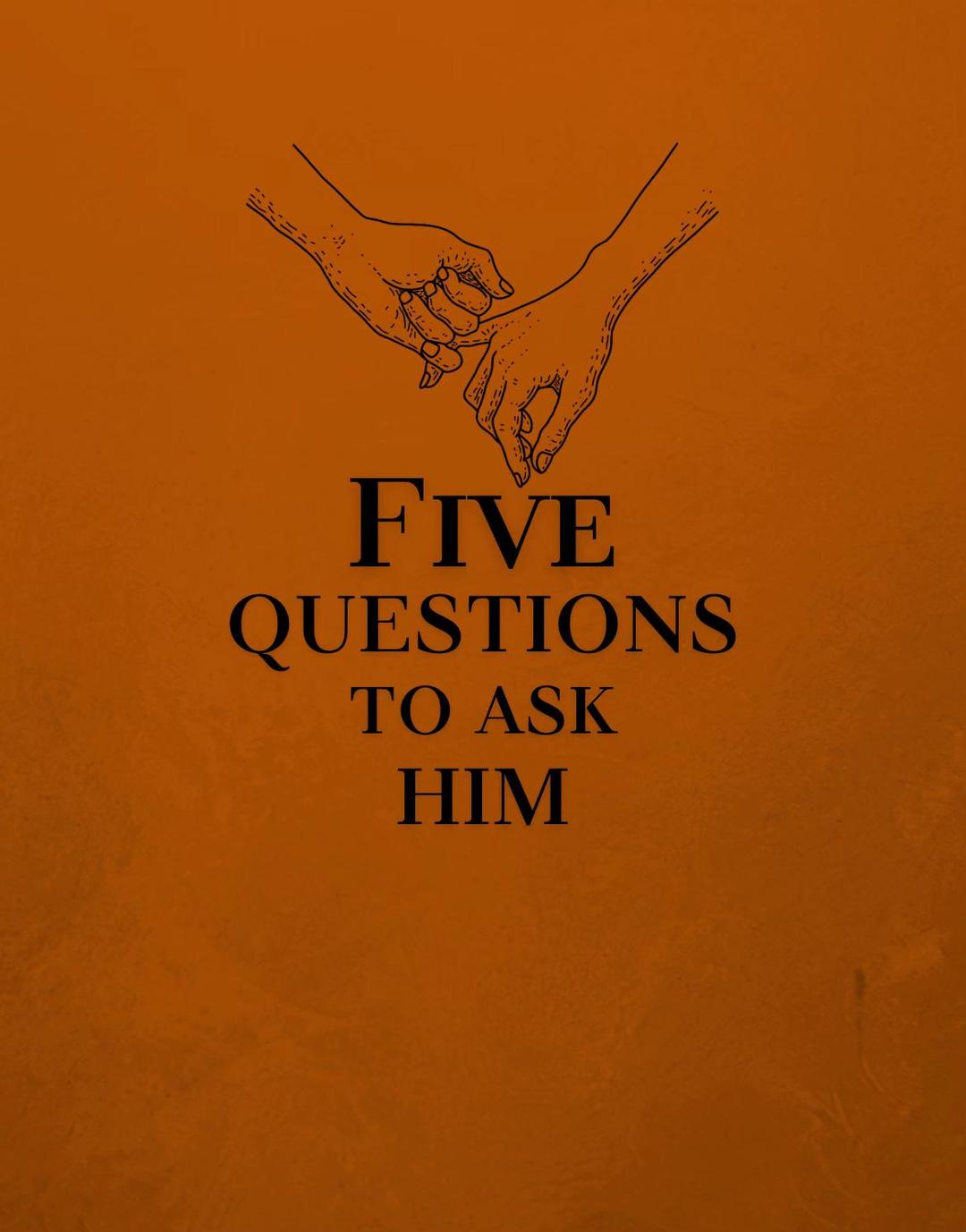 Ask him these questions 💭 Now available at sunnahlove.net 🌙 #soulmate #Relationship #couple #questions #deepthoughts #partner #sunnahlove 