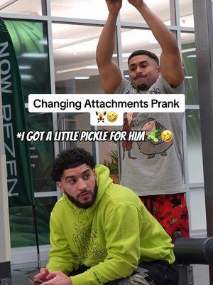 He Threw The Pickle 🥒🤣 #fyp #prank #fypシ #foryoupage #gym #switch #lol 