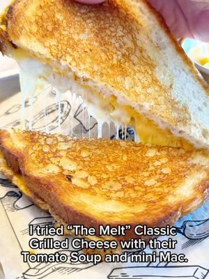 @TheMelt is coming to Paradise Valley, AZ I tried the Classic grilled cheese with their Tomato Soup and mini Mac and Cheese They have Chicken sandwiches and Burgers too. Will try that next time. • • • • #GrilledCheese #Cheese #Sourdough #CheddarCheese #Mozzarella #Provolone #MacAndCheese #ChickenSandwich #Cheeseburger  