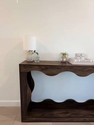 Im so obsessed! #entryway #scallopedtable #scalloped #Home #amazonfinds #entrytable 