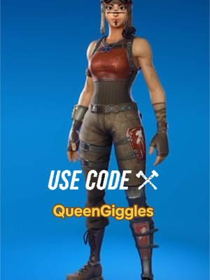 Renegade Raider is in the Fortnite item shop #usecodequeengiggles #epicpartner #fortnite #queengiggles11 #renegederaider 