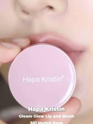 Gleam Glow Lip and Blush✨ 301 Muted Rose is the NEW chanel healthy pink dupe! Check out Hapa Kristin's first cosmetic lineup at our Melrose and Wynwood Flagship + Amazon!! #hapakristin #hapakristinmelrose #hapakristinwynwood #gleamglow #lipndblush #kbeauty 