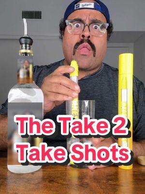 The Take 2 from @TakeShotsBrand amazes me once more! #take2 #takeshotsbrand #takeshotsstraw #takeshots 