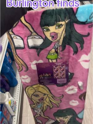 Found so many cute blankets @Burlington #pink #bratz #burkington #hellokitty #burlingtonblankets #bratzblanket #hellokittyblanket #y2k