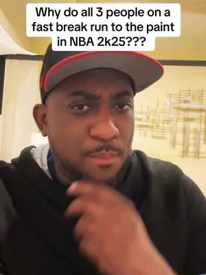 Why do 3 people run to the paint on a fastbreak in NBA 2k25? #nba2k25 #fyp #fypシ゚viral #2KCommunity #skilo24gaming #viraltiktok #gamingcontentcreator #gamingcontent #bestbuild2k #NBA2K25 