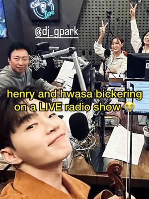 never put hwasa and henry in a room together unless you’re ready for CHAOS 😭😭😭 #hwasa #화사 #henrylau #fyp #radio #funnyvideo 