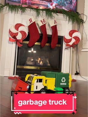 Your kiddo will love this garbage truck with all the lights and sirens. Order now ito receive it by Christmas. #GarbageTruck #Toys #KidsChristmasGift#FastShipping #3DayShipping #GiftIdeas