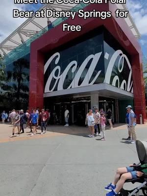 Disney World Freebie Episode 7 Meet the Coca-Cola Polar Bear  #disneysprings #cocacola #disneyworld #disneyfreebies #distok #disneytiktok #meetandgreet #disneyparks #disneymagic .