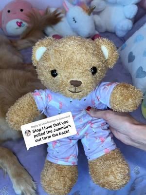 Replying to @Lexi Menter isn’t it just the cutest little bear? My daughter loves that they match her jammies! 💜 #zipnbear #giftsforkids #stuffedanimals #cutegifts #giftsets #tiktokshopyearendsale 